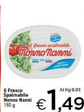 Crai Formaggio spalmabile offerta