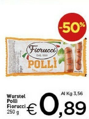Crai Wurstel di pollo offerta
