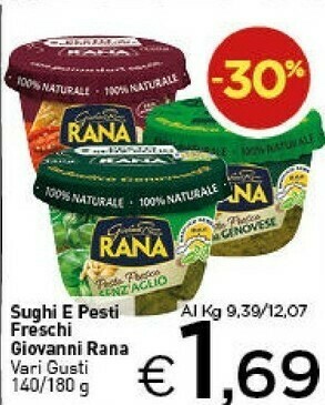 Crai Pesto offerta