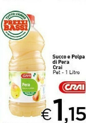 Crai Succhi di frutta offerta