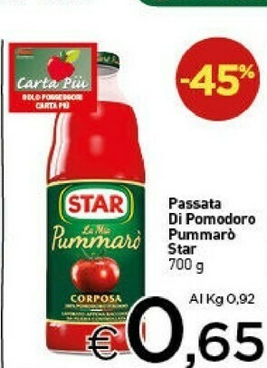 Crai Passata di pomodoro offerta