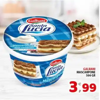 Mio Market GALBANI MASCARPONE 500 GR offerta