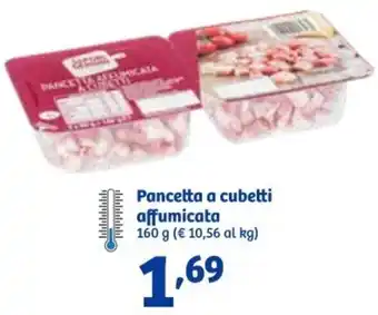 In'S Mercato Pancetta a cubetti affumicata 160 g offerta