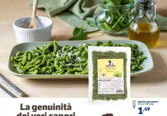 In'S Mercato Spatzle agli spinaci 500 g offerta