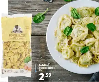 In'S Mercato Tortelloni ricotta e spinaci 1 kg offerta