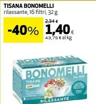 Coop Tisana depurativa 32 g(ml) offerta