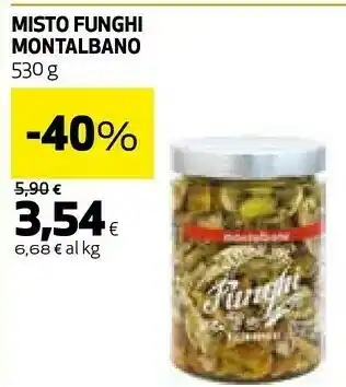 Coop Misto funghi 530 g offerta