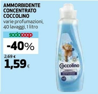 Coop Ammorbidente concentrato 1000 ml offerta