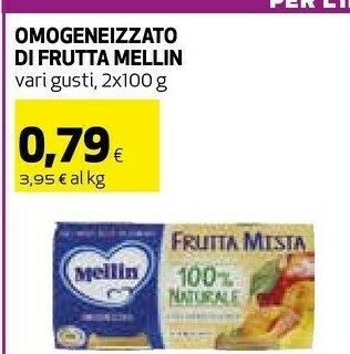 Coop Omogeneizzati offerta