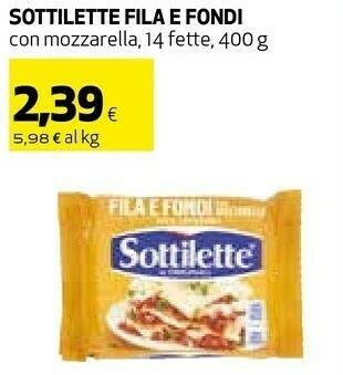 Coop Piadine offerta