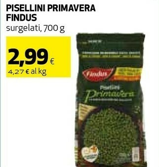 Coop Piselli offerta
