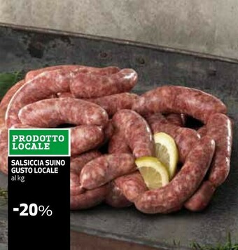 Coop Salsicce offerta