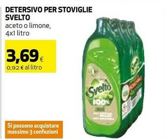 Coop Detersivo piatti offerta