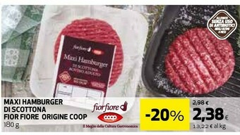 Coop Salsicce offerta