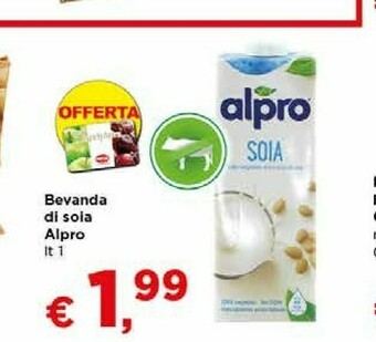 Metà Latte di soia offerta