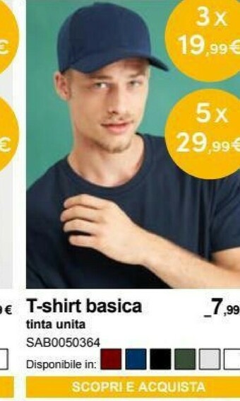 Terranova T-shirt uomo offerta