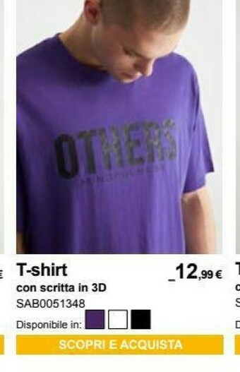 Terranova T-shirt uomo offerta