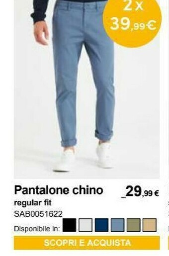 Terranova Pantaloni uomo offerta