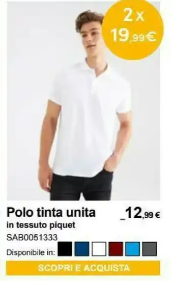 Terranova Polo uomo offerta