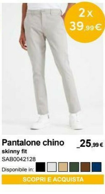 Terranova Pantaloni uomo offerta