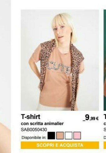 Terranova T-shirt uomo offerta
