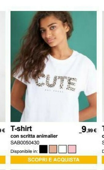Terranova T-shirt uomo offerta