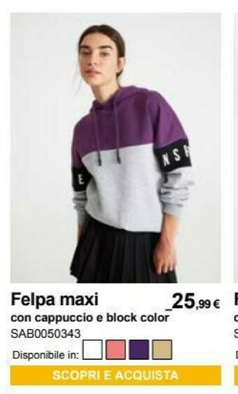 Felpa uomo