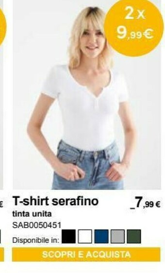 Terranova T-shirt uomo offerta