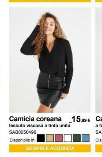 Terranova Camicia uomo offerta