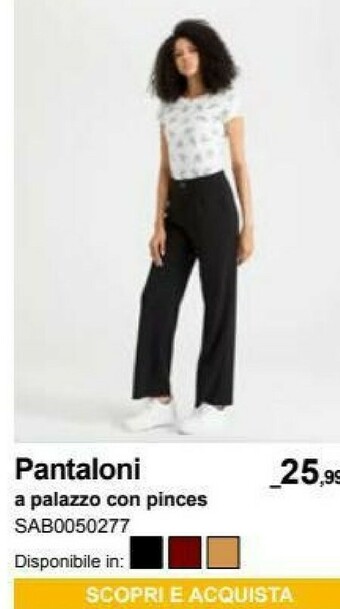 Terranova Pantaloni donna offerta