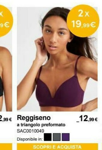 Terranova Reggiseno offerta