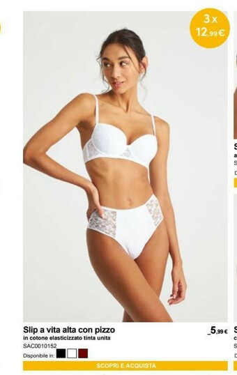 Terranova Slip donna offerta