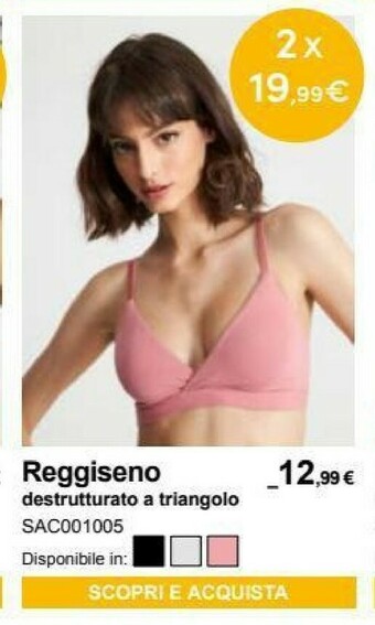 Terranova Reggiseno offerta