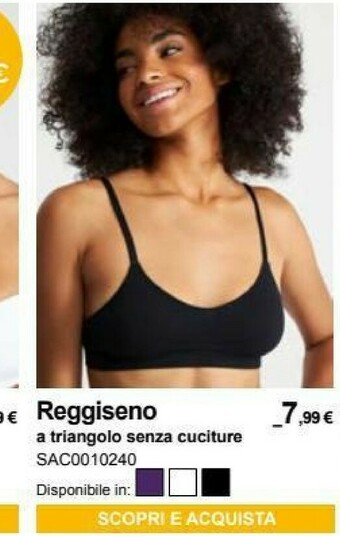 Terranova Reggiseno offerta