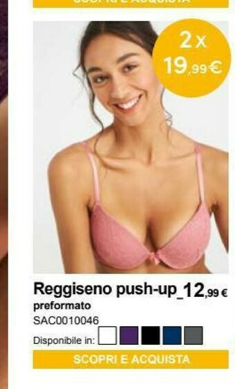 Terranova Reggiseno offerta