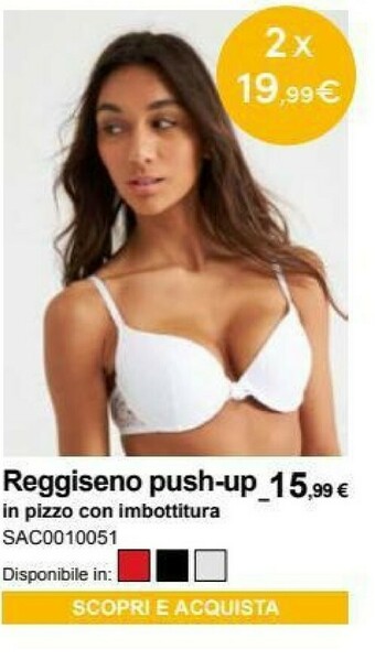 Terranova Reggiseno offerta