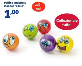 In'S Mercato Pallina antistress modello "Smile" offerta