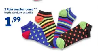 In'S Mercato 2 Paia sneaker uomo offerta