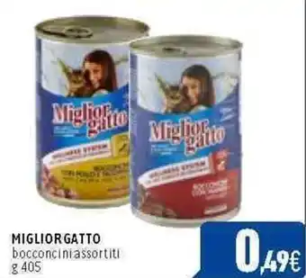 C+C Cash and Carry MIGLIOR GATTO bocconcini assortiti g 405 offerta