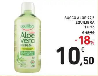 Spazio Conad SUCCO ALOE 99,5 EQUILIBRA 1 litro offerta