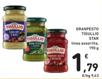 Spazio Conad GRANPESTO TIGULLIO STAR linea assortita, 190 g offerta