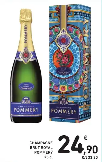 Spazio Conad CHAMPAGNE BRUT ROYAL POMMERY 75 cl offerta