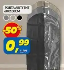 Risparmio Casa PORTA ABITI TNT 60X100CM offerta