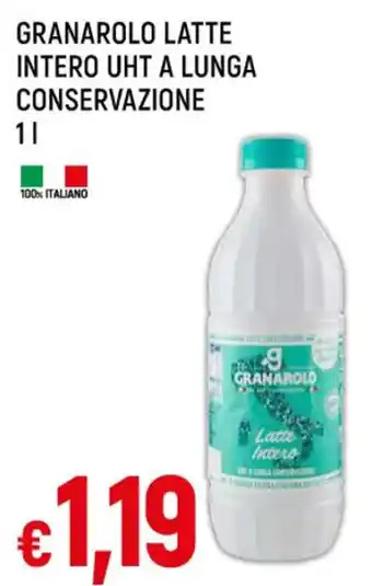 Famila Superstore GRANAROLO LATTE INTERO UHT A LUNGA CONSERVAZIONE 1 l offerta