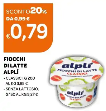 Ekom FIOCCHI DI LATTE ALPLÌ - CLASSICI, G 200 offerta