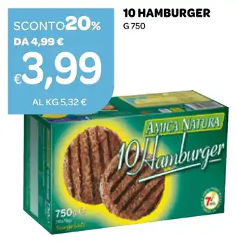 Ekom 10 HAMBURGER offerta