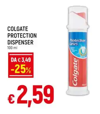 Famila Superstore COLGATE PROTECTION DISPENSER 100 ml offerta