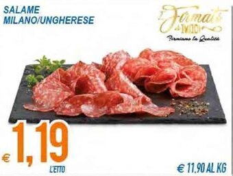 MD Discount Salame Milano/Ungherese offerta