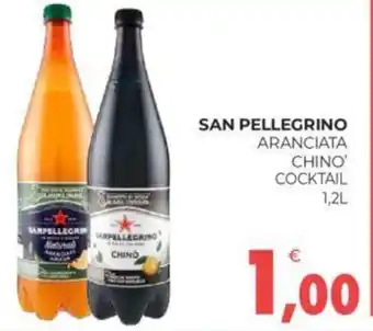 SAN PELLEGRINO ARANCIATA CHINO' COCKTAIL 1,2L