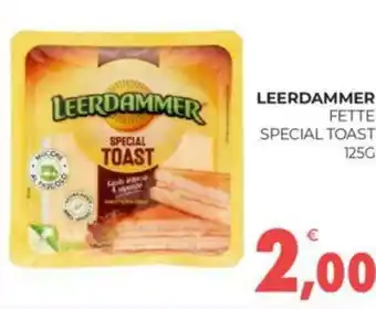 Eté LEERDAMMER FETTE SPECIAL TOAST 125 g offerta